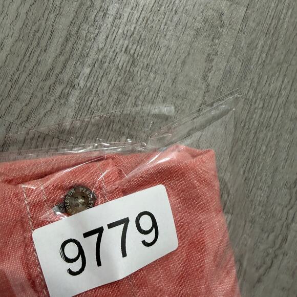 Pendleton Berkeley Short Sleeve Button Shirt Men's 2XL Coral Red Camp Casual - Picture 7 of 7